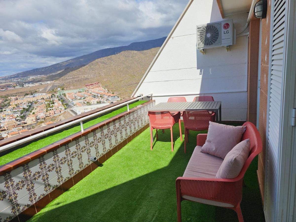 Luxury Sunset 408 Heated Pool With Air Condition And Sea Views Costa Adeje  Exteriér fotografie
