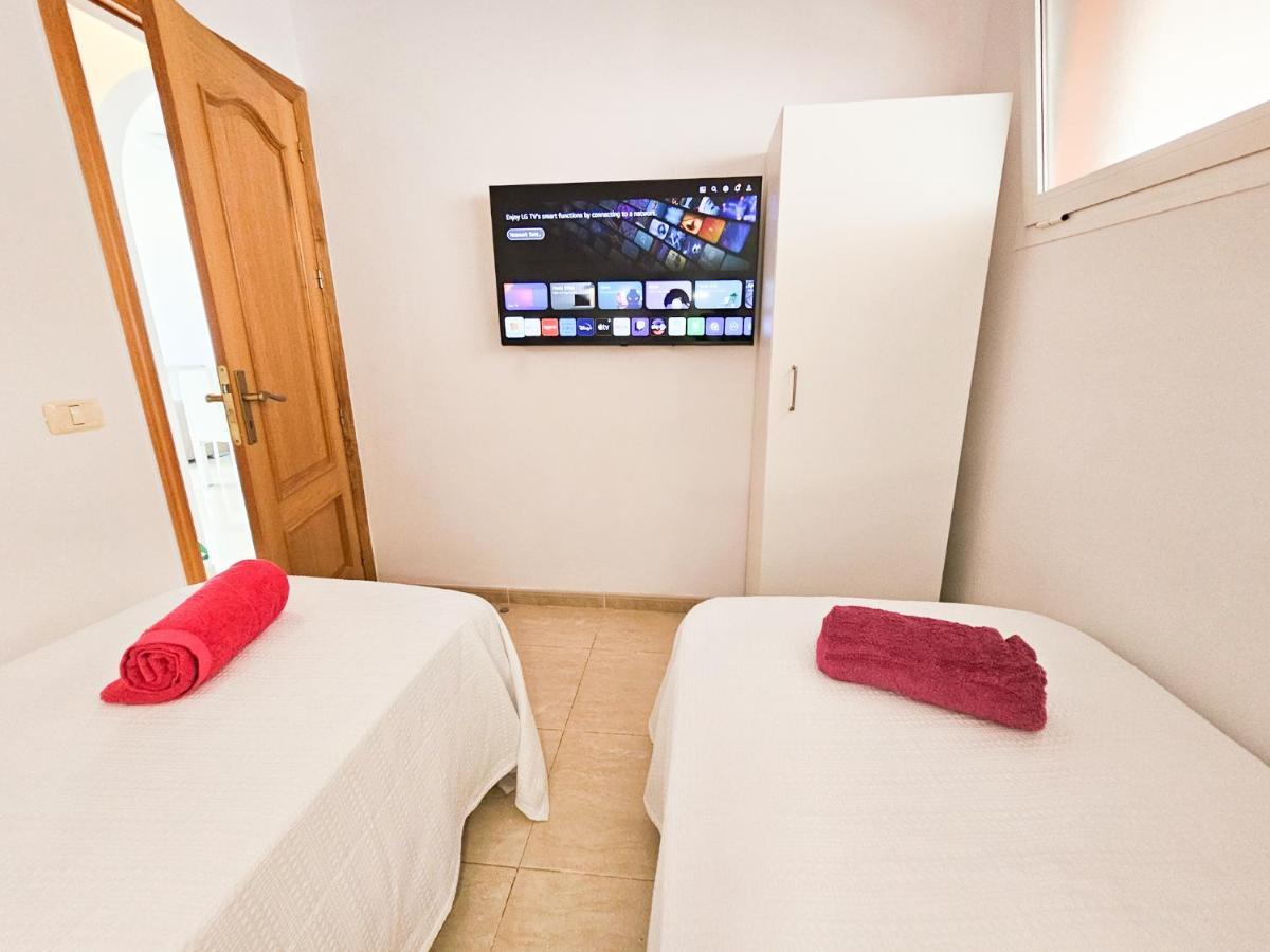 Luxury Sunset 408 Heated Pool With Air Condition And Sea Views Costa Adeje  Exteriér fotografie
