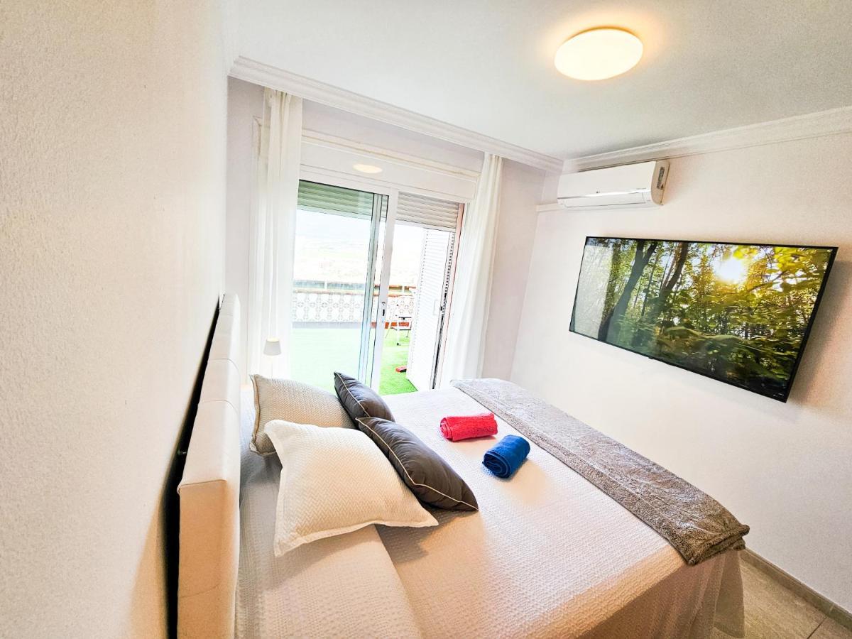 Luxury Sunset 408 Heated Pool With Air Condition And Sea Views Costa Adeje  Exteriér fotografie
