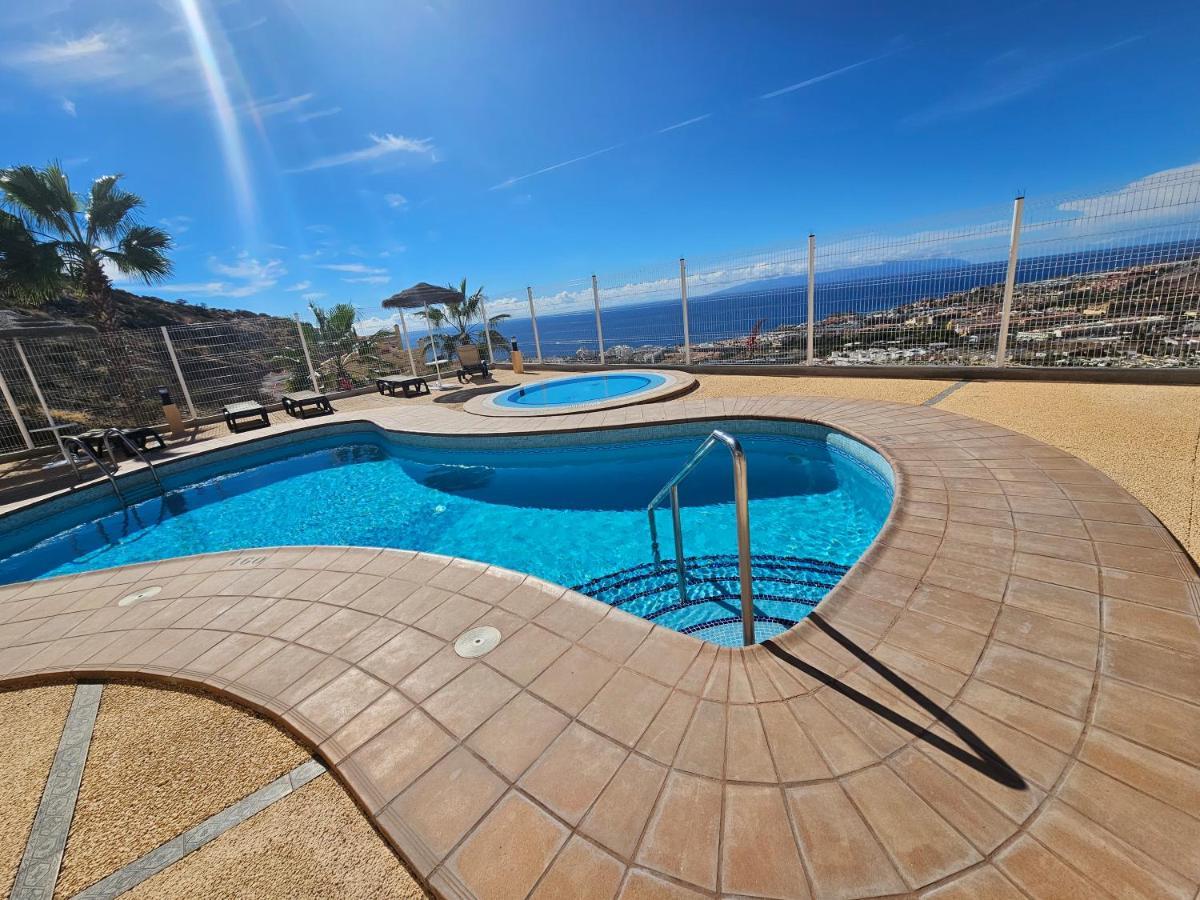 Luxury Sunset 408 Heated Pool With Air Condition And Sea Views Costa Adeje  Exteriér fotografie