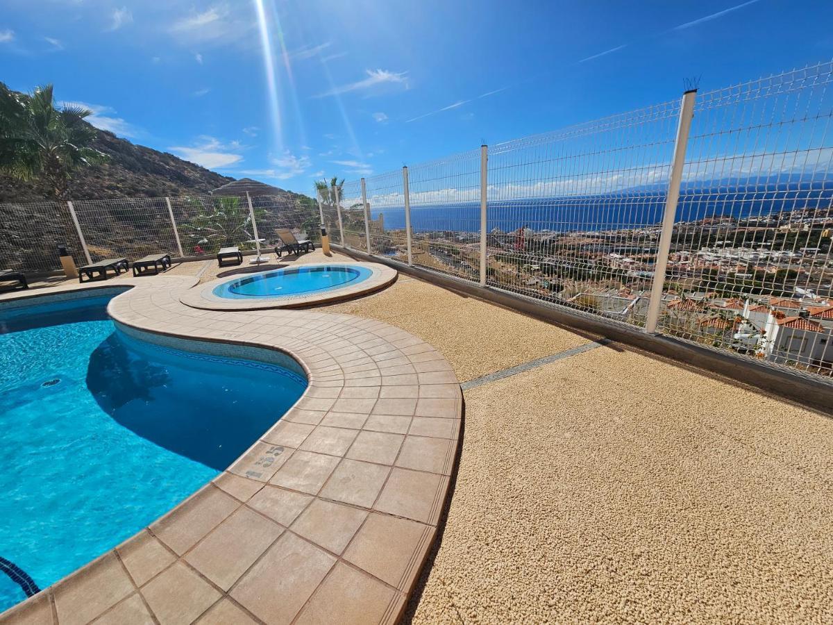 Luxury Sunset 408 Heated Pool With Air Condition And Sea Views Costa Adeje  Exteriér fotografie
