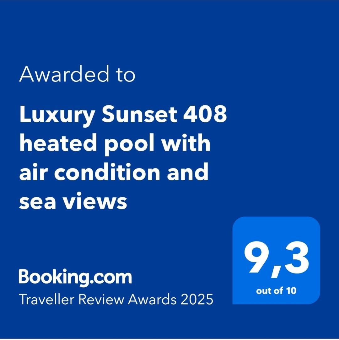 Luxury Sunset 408 Heated Pool With Air Condition And Sea Views Costa Adeje  Exteriér fotografie